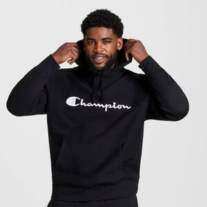 Champion -  Adult Sizing Iconic Embroidered Hoodie -  Black